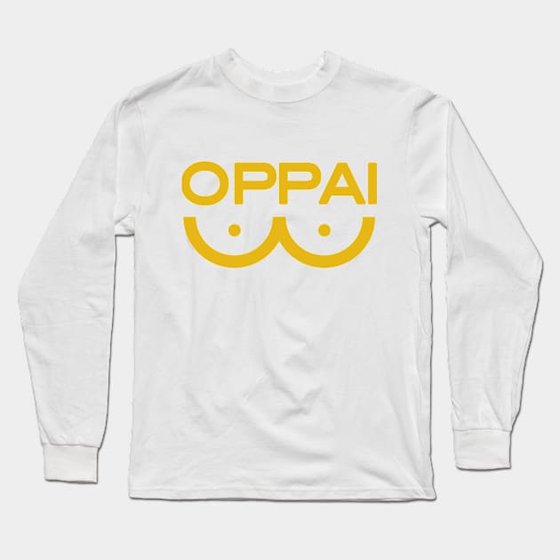 Oppai Long Sleeve T-Shirt by nicksoulart